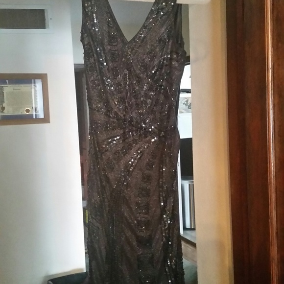 Beaded Cartise Dress - Picture 1 of 6